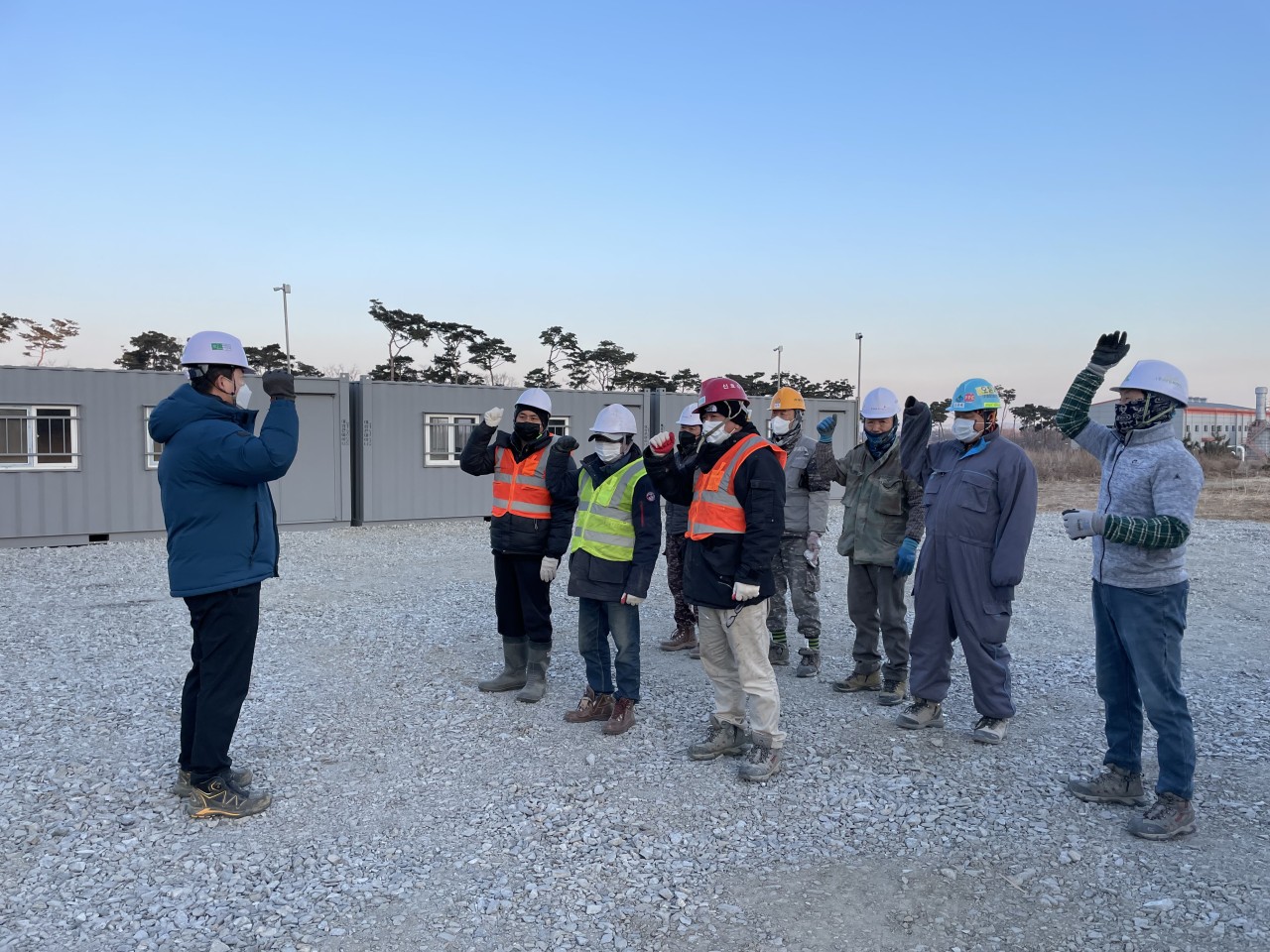 건설현장 '안전' 세우는 에이치원건설